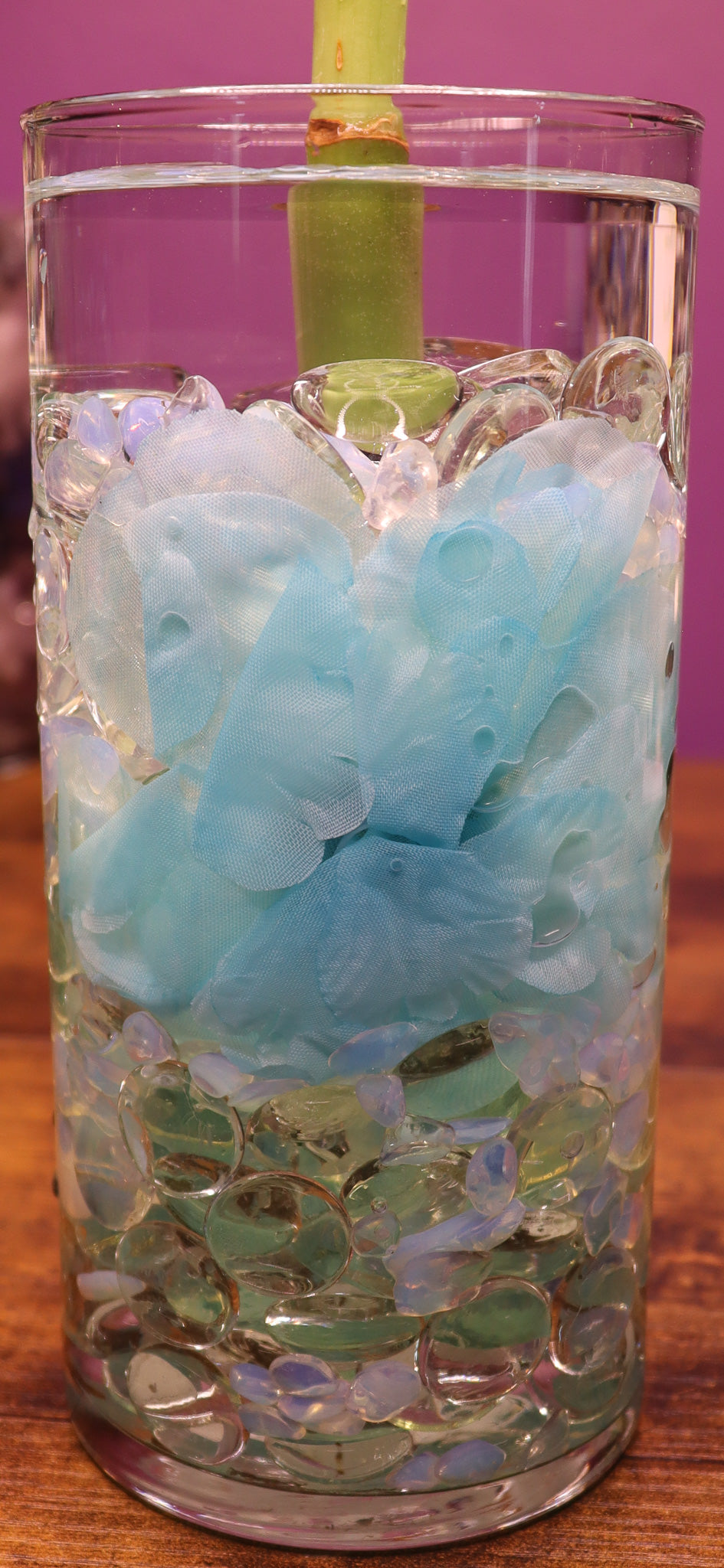 Opalite: Blue Flower Aura